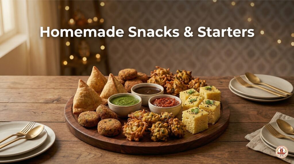 Homemade snacks and starters delivery service in Andheri